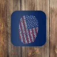 American DNA Fingerprint Coaster thumb 0