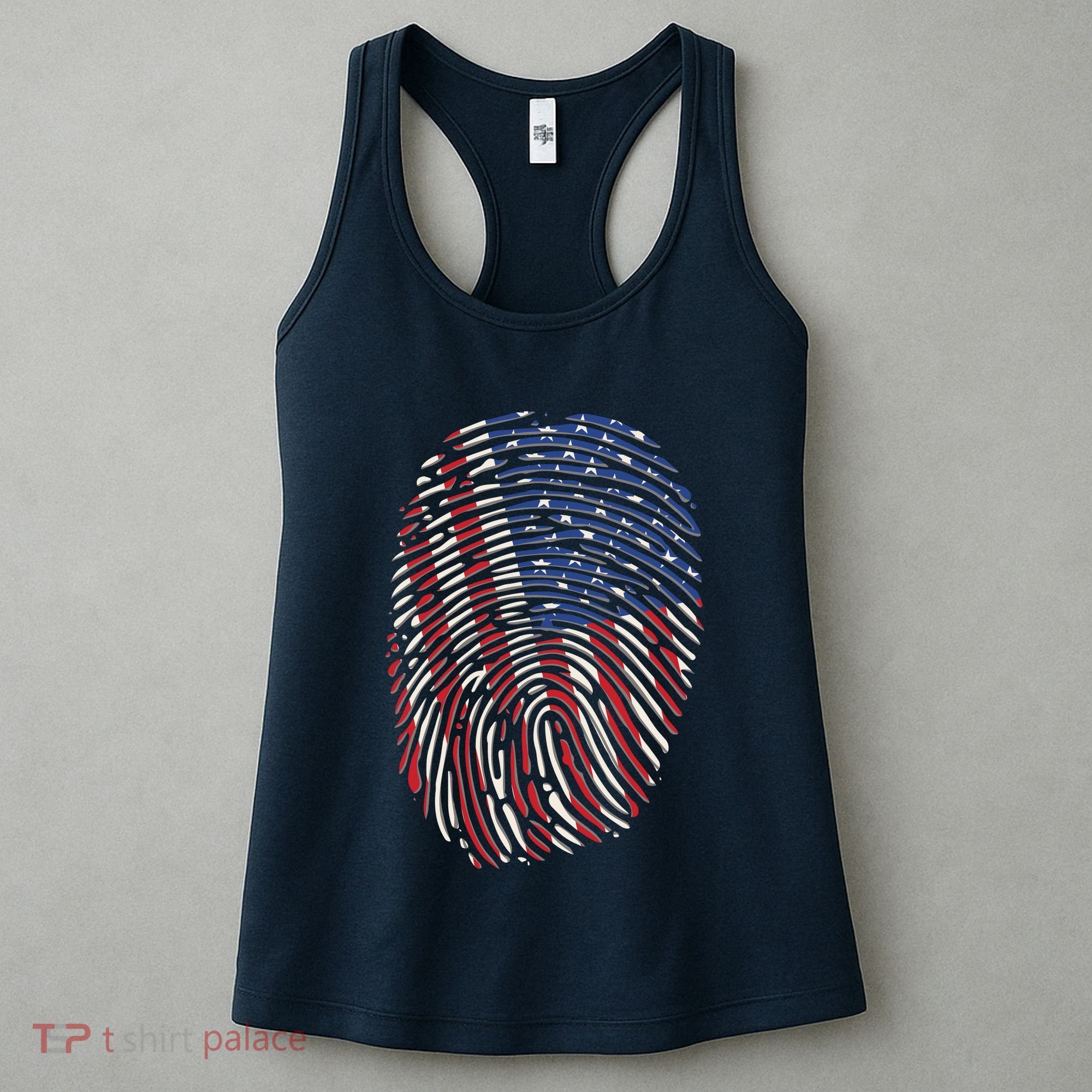 American DNA Fingerprint Women's Tank Top