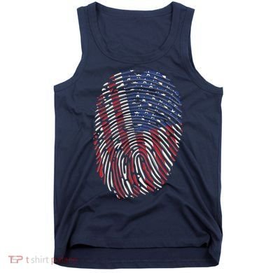 American DNA Fingerprint Tank Top