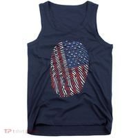 American DNA Fingerprint Tank Top thumb 0