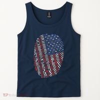 American DNA Fingerprint Tank Top thumb 2