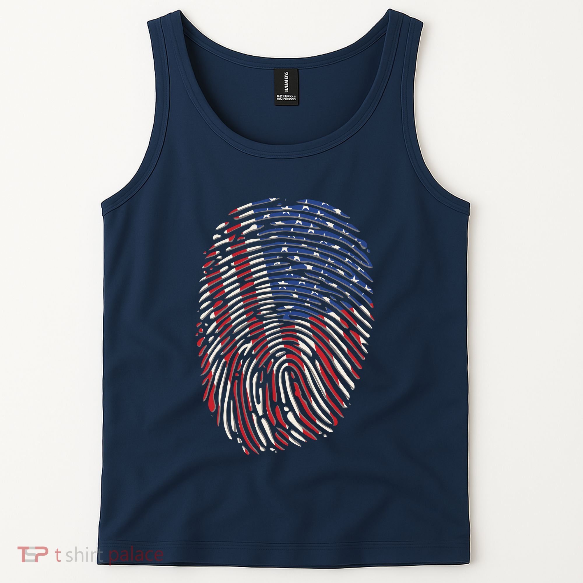 American DNA Fingerprint Tank Top