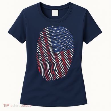 American DNA Fingerprint Women's T-Shirt