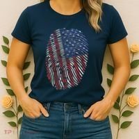 American DNA Fingerprint Women's T-Shirt thumb 2