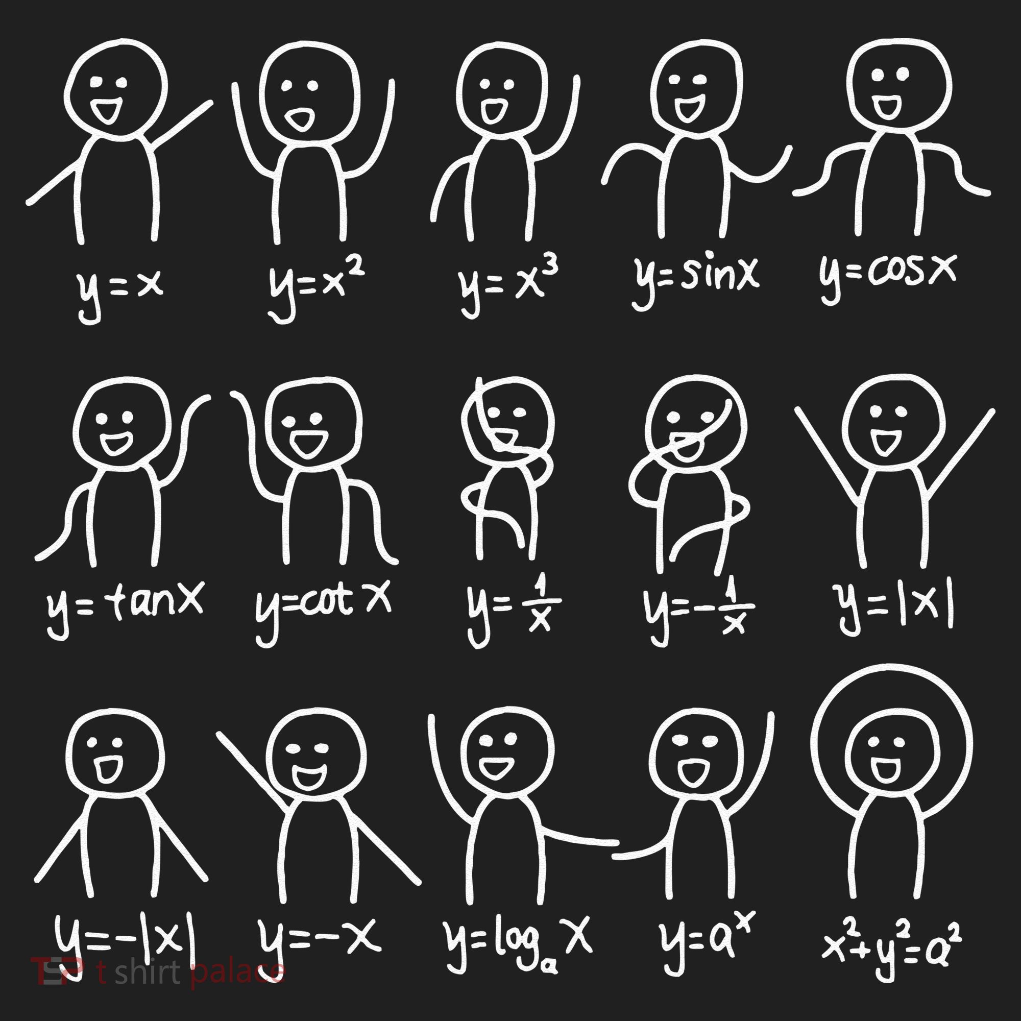 Algebra Dance Funny Graph Figures Math Equation Hat