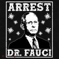 Arrest Dr. Fauci Ladies PosiCharge Tri-Blend Wicking Tank thumb 2
