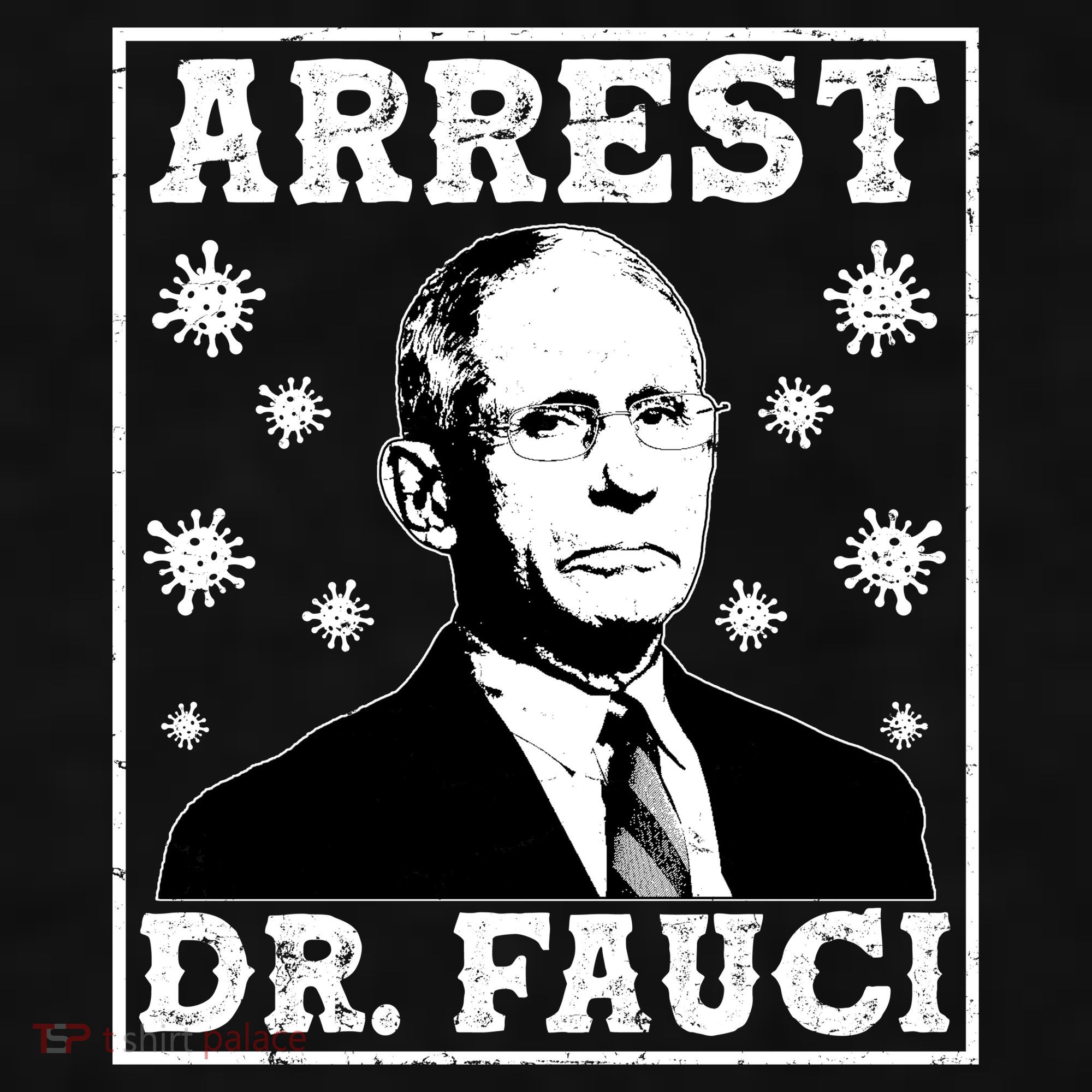 Arrest Dr. Fauci Ladies PosiCharge Tri-Blend Wicking Tank