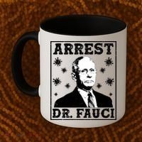 Arrest Dr. Fauci Coffee Mug thumb 2