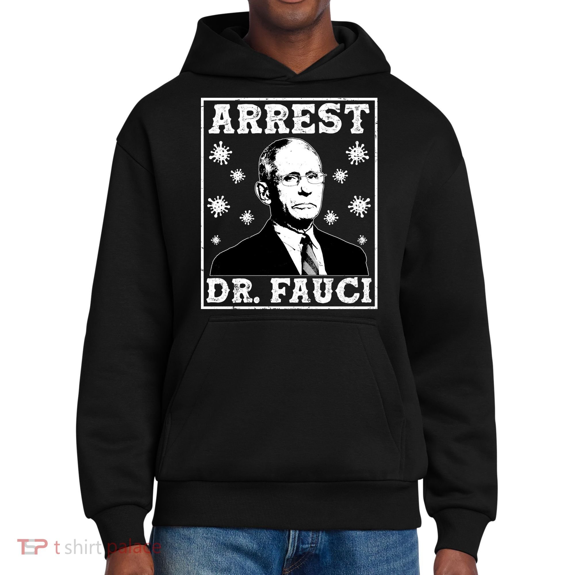 Arrest Dr. Fauci District V.I.T. Heavyweight Hoodie