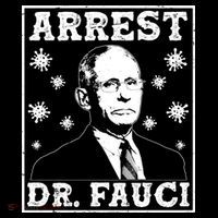 Arrest Dr. Fauci Ornament thumb 1