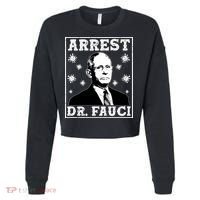 Arrest Dr. Fauci Cropped Pullover Crew thumb 0