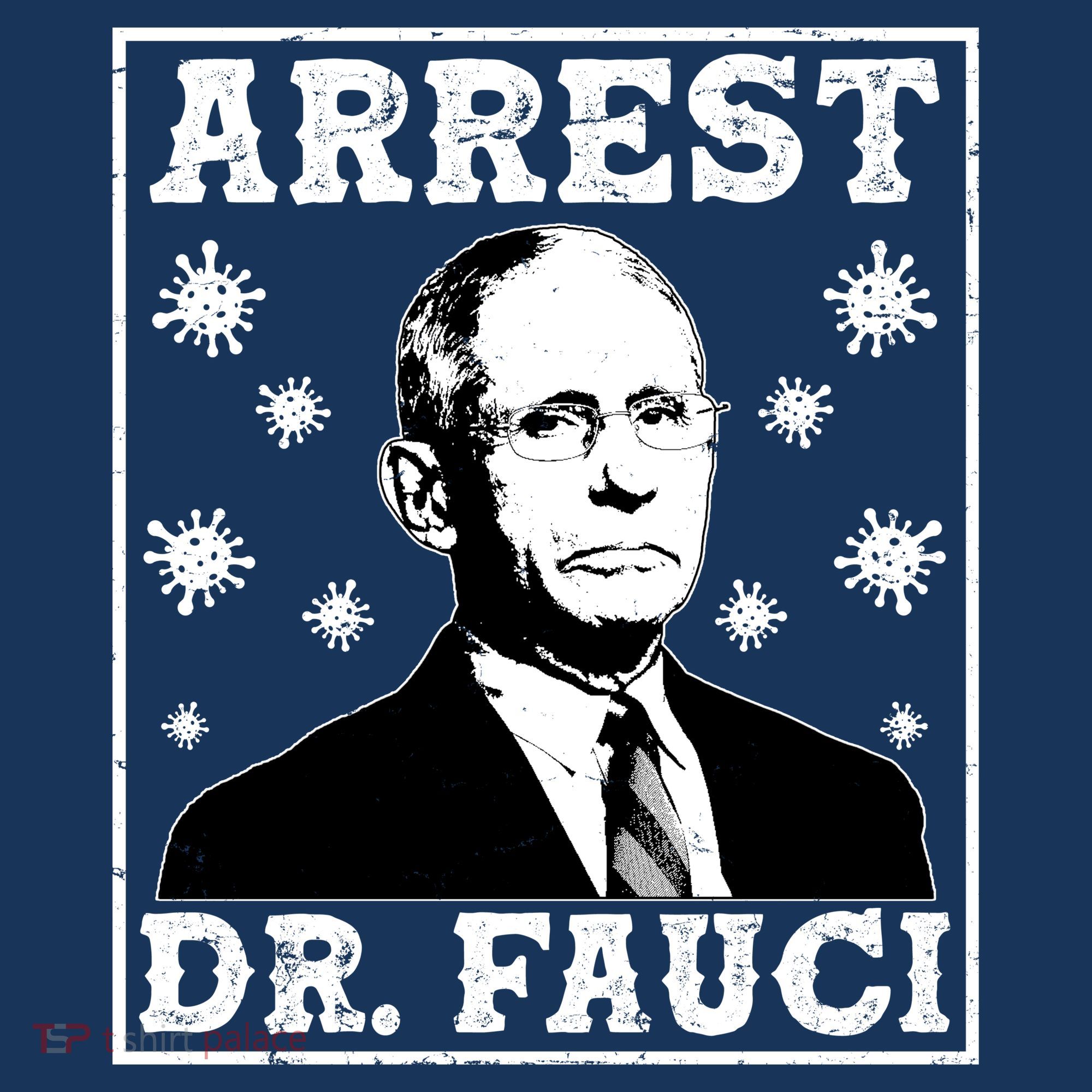 Arrest Dr. Fauci USA-Made Doggie Bandana