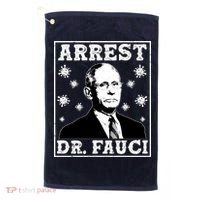 Arrest Dr. Fauci Golf Towel thumb 0