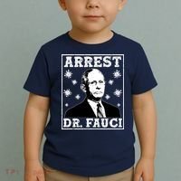 Arrest Dr. Fauci Toddler T-Shirt thumb 2