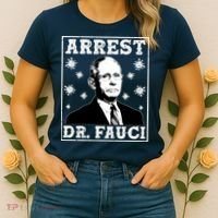 Arrest Dr. Fauci Women's T-Shirt thumb 2