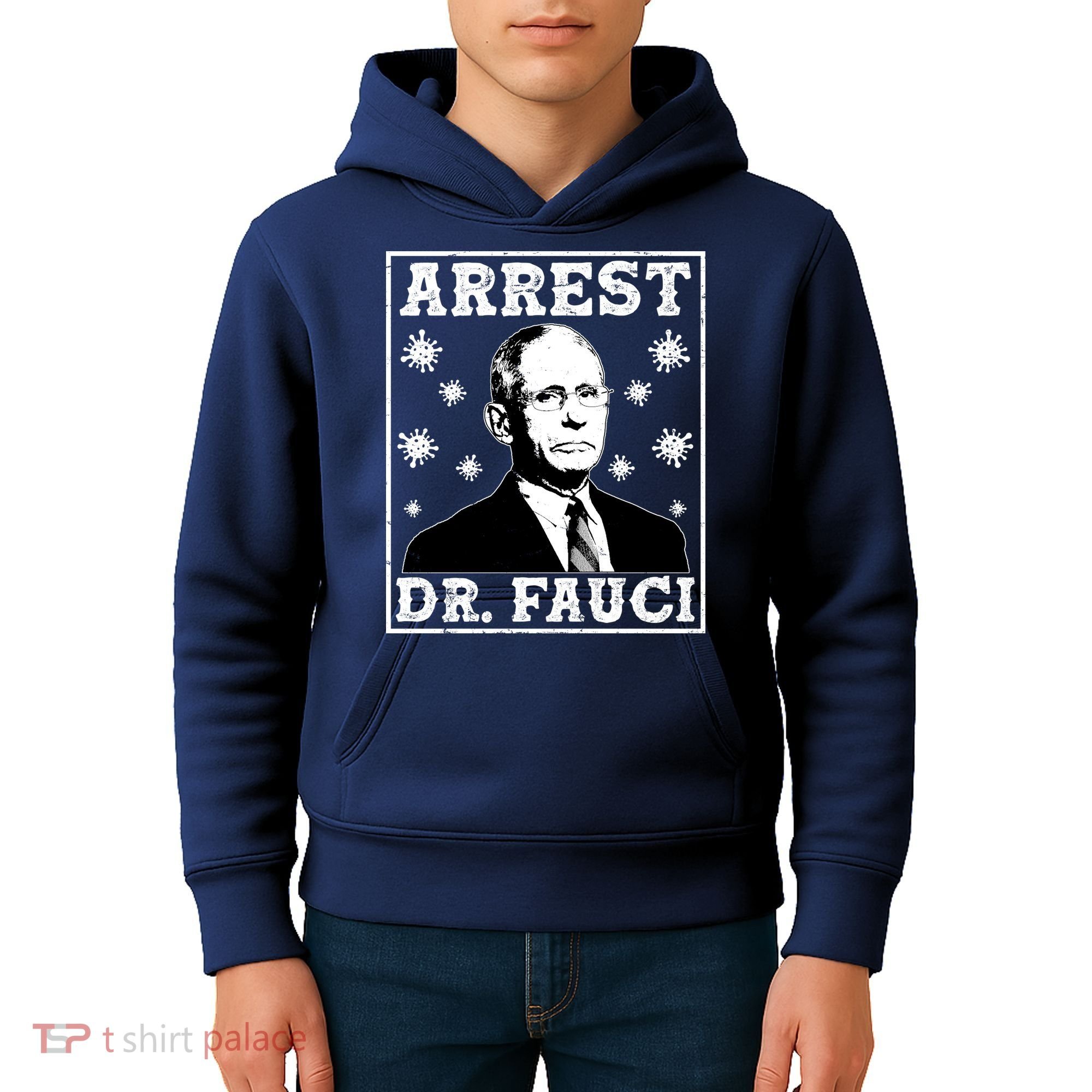 Arrest Dr. Fauci Kids Hoodie