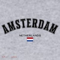 Amsterdam Dutch Flag Souvenir Netherlands Travel Women's Sweatshirt thumb 2