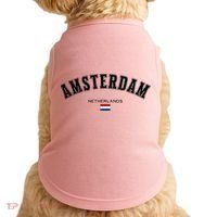 Amsterdam Dutch Flag Souvenir Netherlands Travel Doggie Tank thumb 0