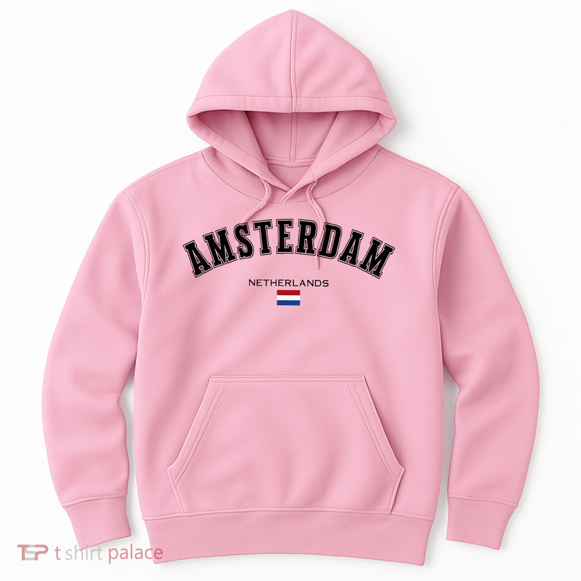 Amsterdam Dutch Flag Souvenir Netherlands Travel Hoodie