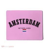 Amsterdam Dutch Flag Souvenir Netherlands Travel Mousepad thumb 0