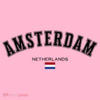 Amsterdam Dutch Flag Souvenir Netherlands Travel Mousepad thumb 1