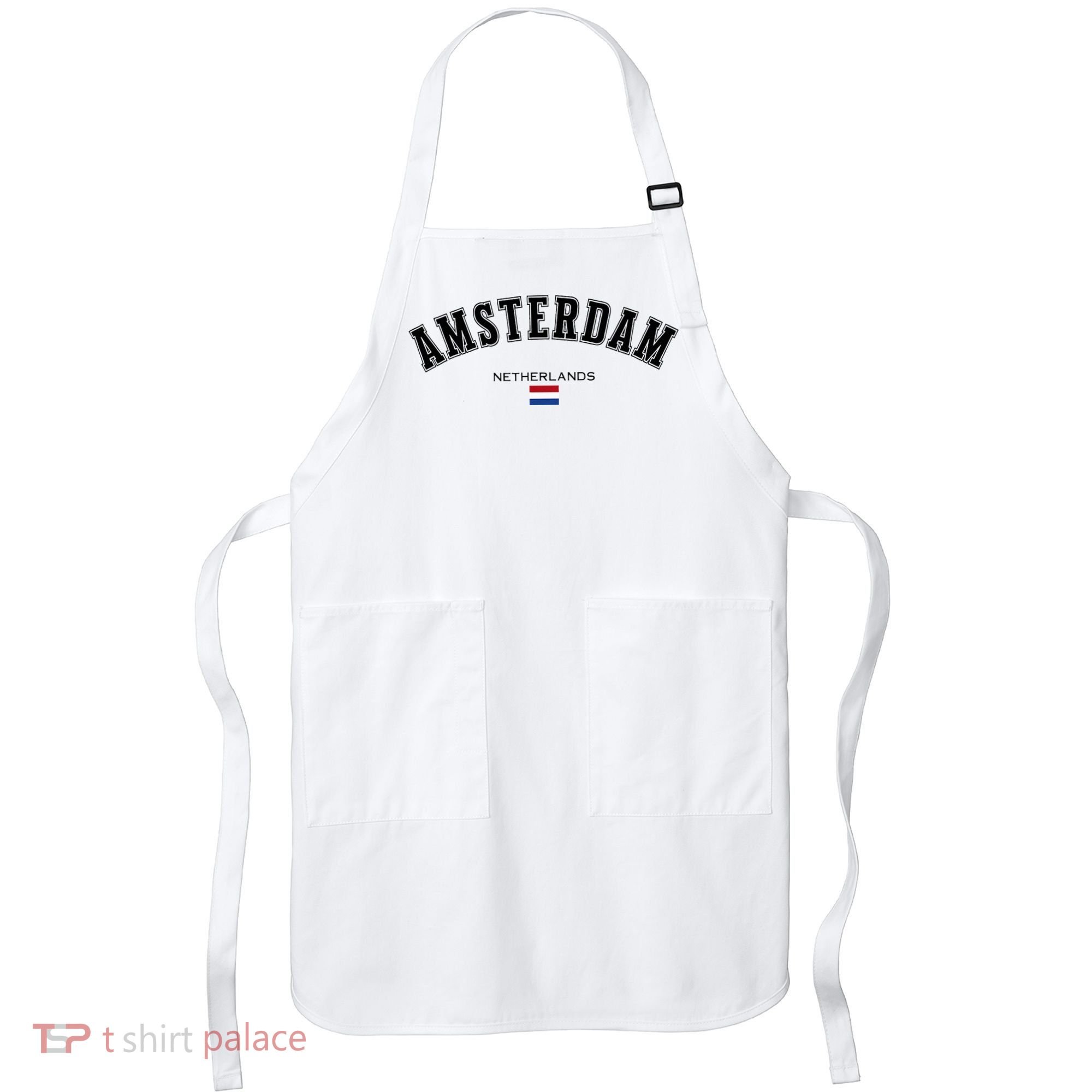 Amsterdam Dutch Flag Souvenir Netherlands Travel Apron