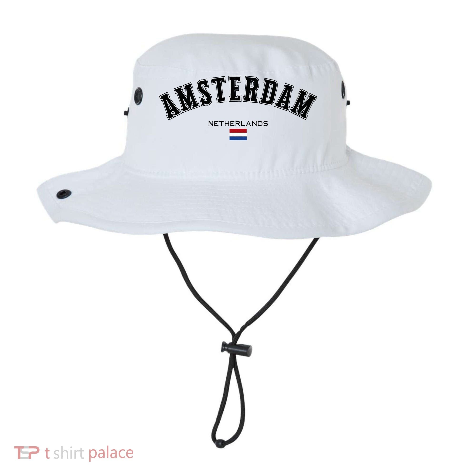 Amsterdam Dutch Flag Souvenir Netherlands Travel Bucket Hat