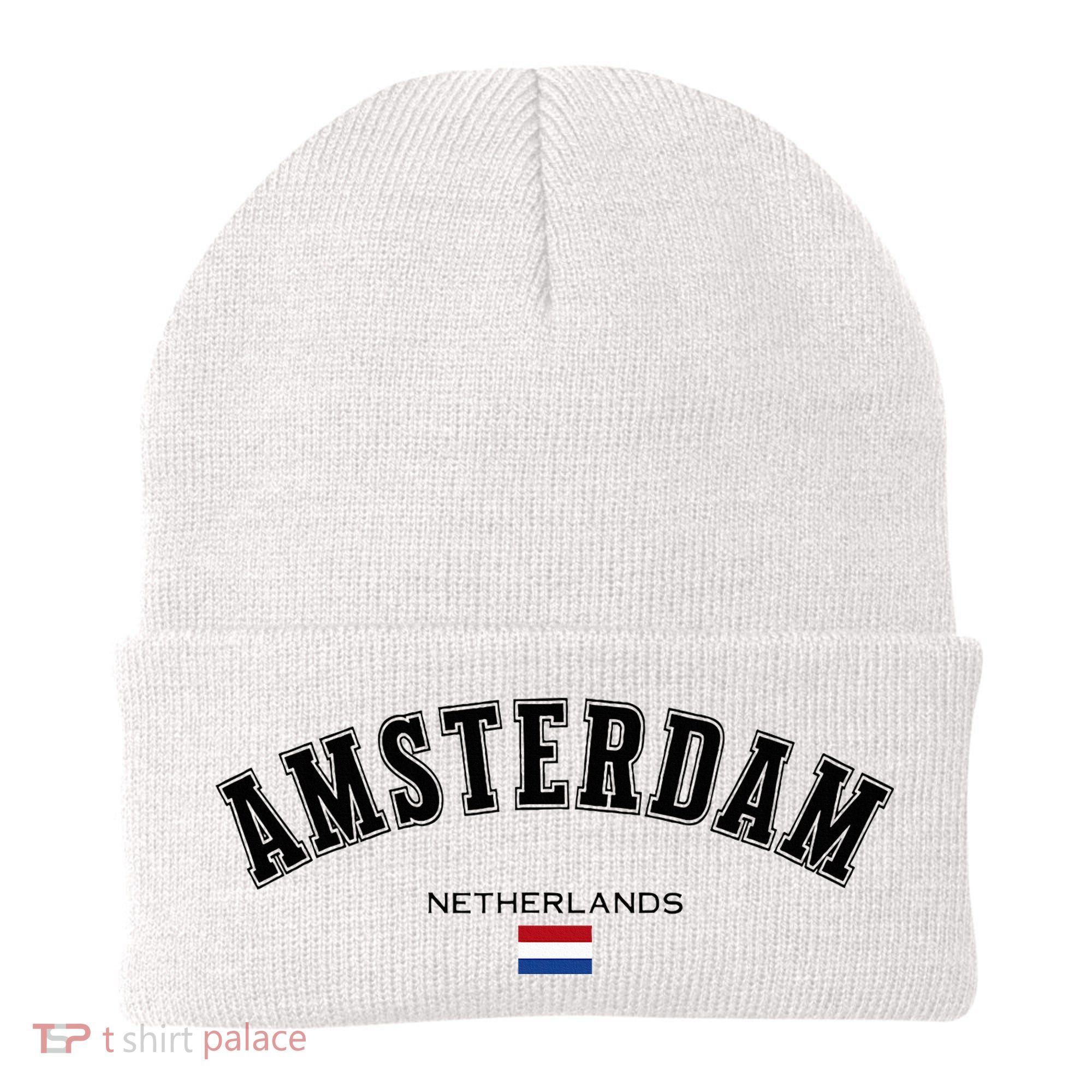Amsterdam Dutch Flag Souvenir Netherlands Travel Beanie