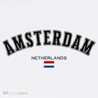 Amsterdam Dutch Flag Souvenir Netherlands Travel Women's Hoodie thumb 2