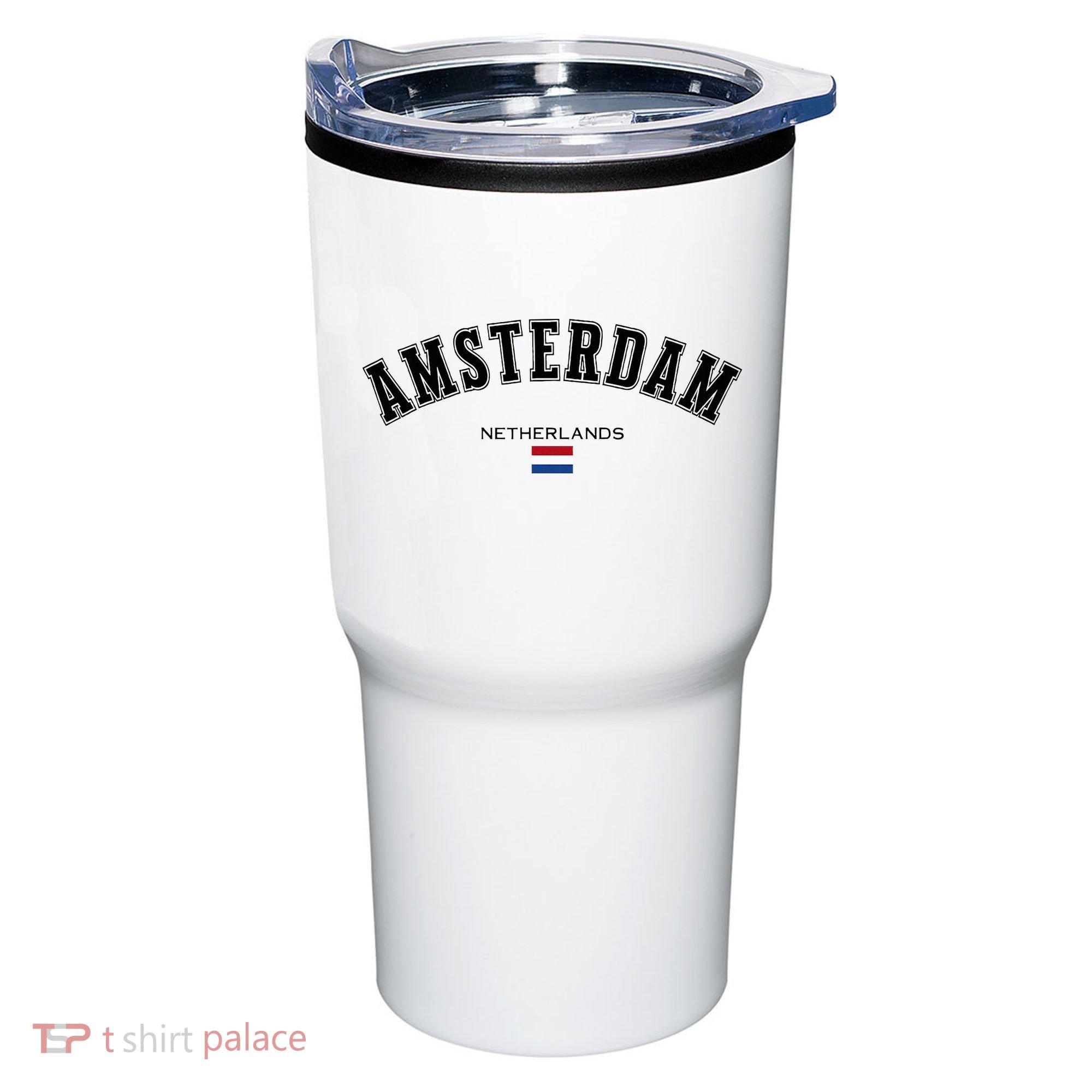 Amsterdam Dutch Flag Souvenir Netherlands Travel Tumbler