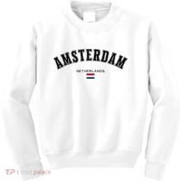 Amsterdam Dutch Flag Souvenir Netherlands Travel Kids Sweatshirt thumb 0