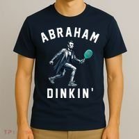Abraham Dinkin Funny Pickleball Player T-Shirt thumb 3