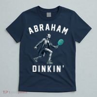 Abraham Dinkin Funny Pickleball Player T-Shirt thumb 5