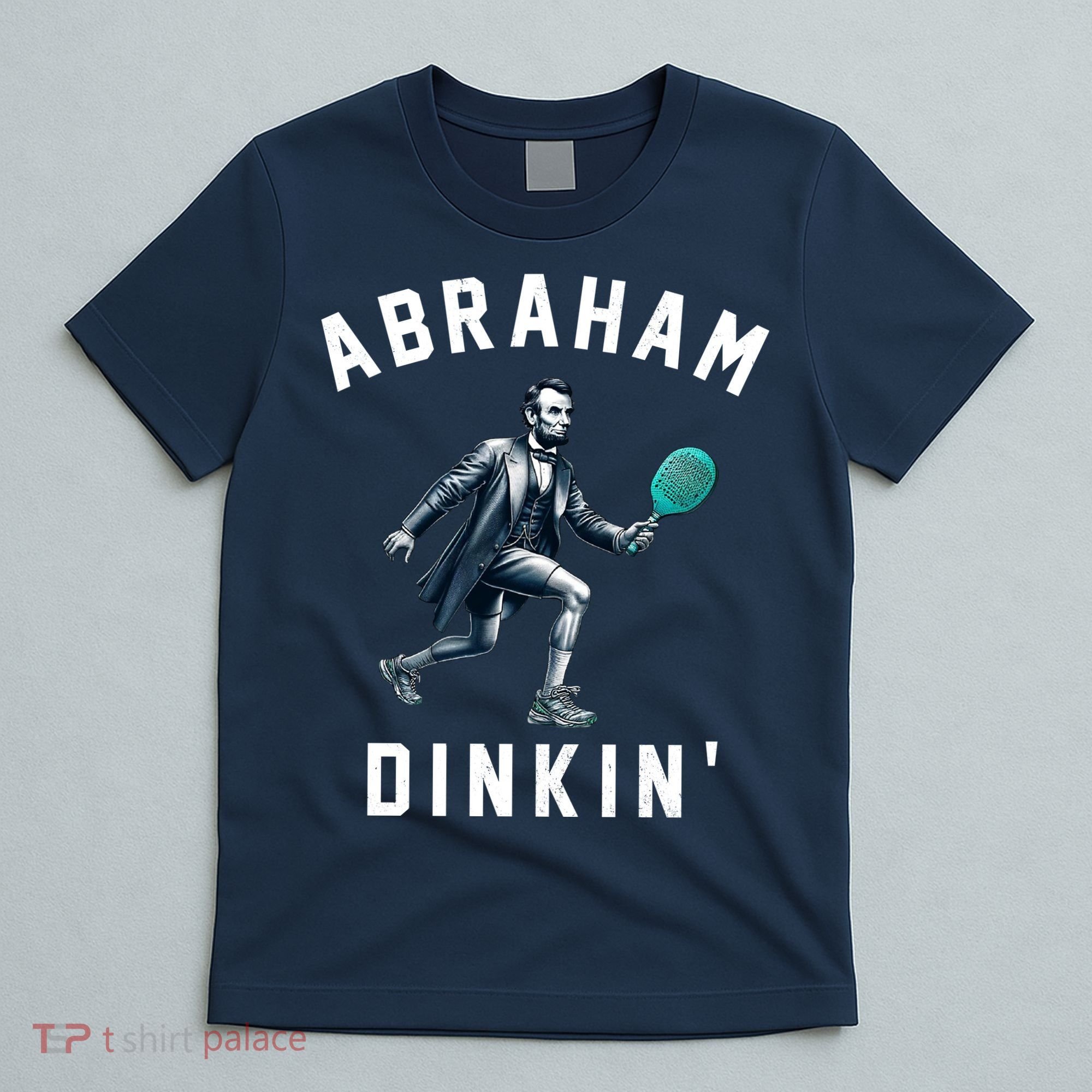 Abraham Dinkin Funny Pickleball Player T-Shirt