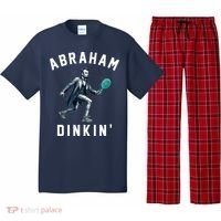 Abraham Dinkin Funny Pickleball Player Pajama Set thumb 0