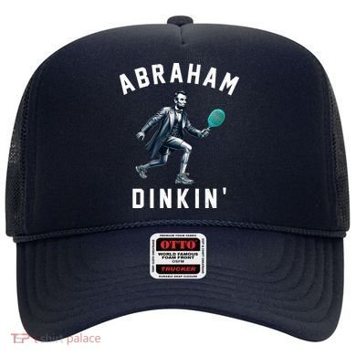 Abraham Dinkin Funny Pickleball Player Hat