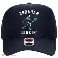 Abraham Dinkin Funny Pickleball Player Hat thumb 0