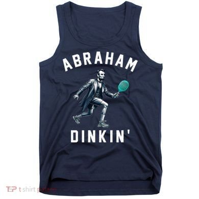 Abraham Dinkin Funny Pickleball Player Tank Top