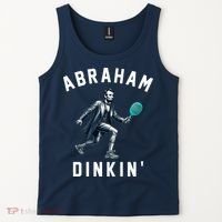 Abraham Dinkin Funny Pickleball Player Tank Top thumb 2