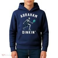 Abraham Dinkin Funny Pickleball Player Kids Hoodie thumb 4