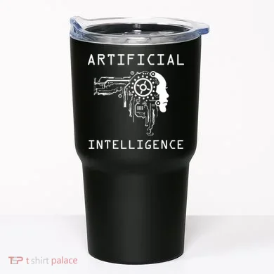 AI Developer Gift Artificial Brain Artificial Intelligence Tumbler