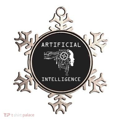 AI Developer Gift Artificial Brain Artificial Intelligence Ornament