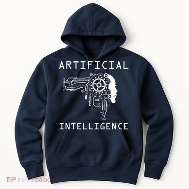 AI Developer Gift Artificial Brain Artificial Intelligence Hoodie