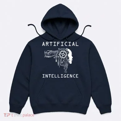 AI Developer Gift Artificial Brain Artificial Intelligence Hoodie