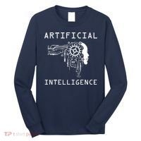 AI Developer Gift Artificial Brain Artificial Intelligence Long Sleeve Shirt thumb 0
