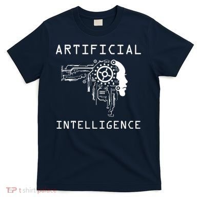 AI Developer Gift Artificial Brain Artificial Intelligence T-Shirt