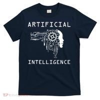 AI Developer Gift Artificial Brain Artificial Intelligence T-Shirt thumb 0