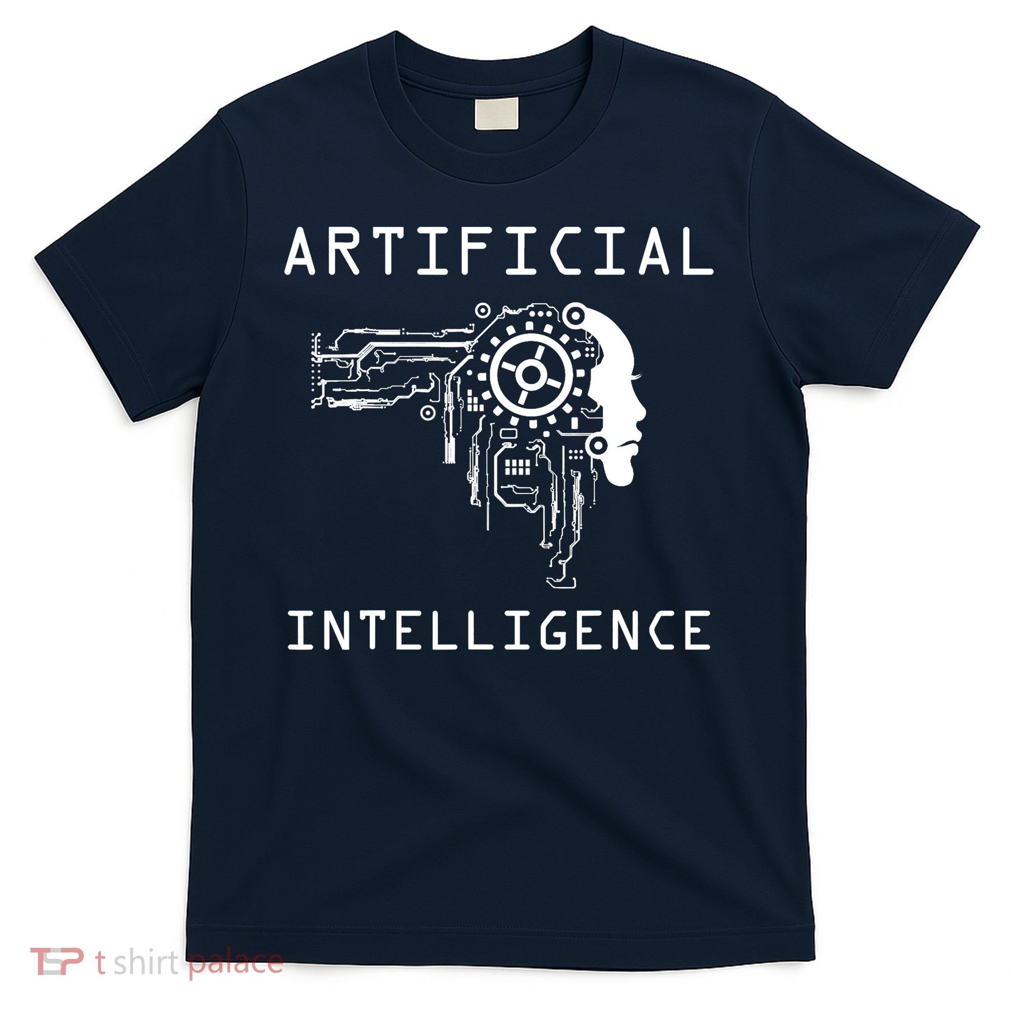 AI Developer Gift Artificial Brain Artificial Intelligence T-Shirt