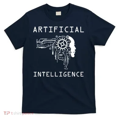 AI Developer Gift Artificial Brain Artificial Intelligence T-Shirt