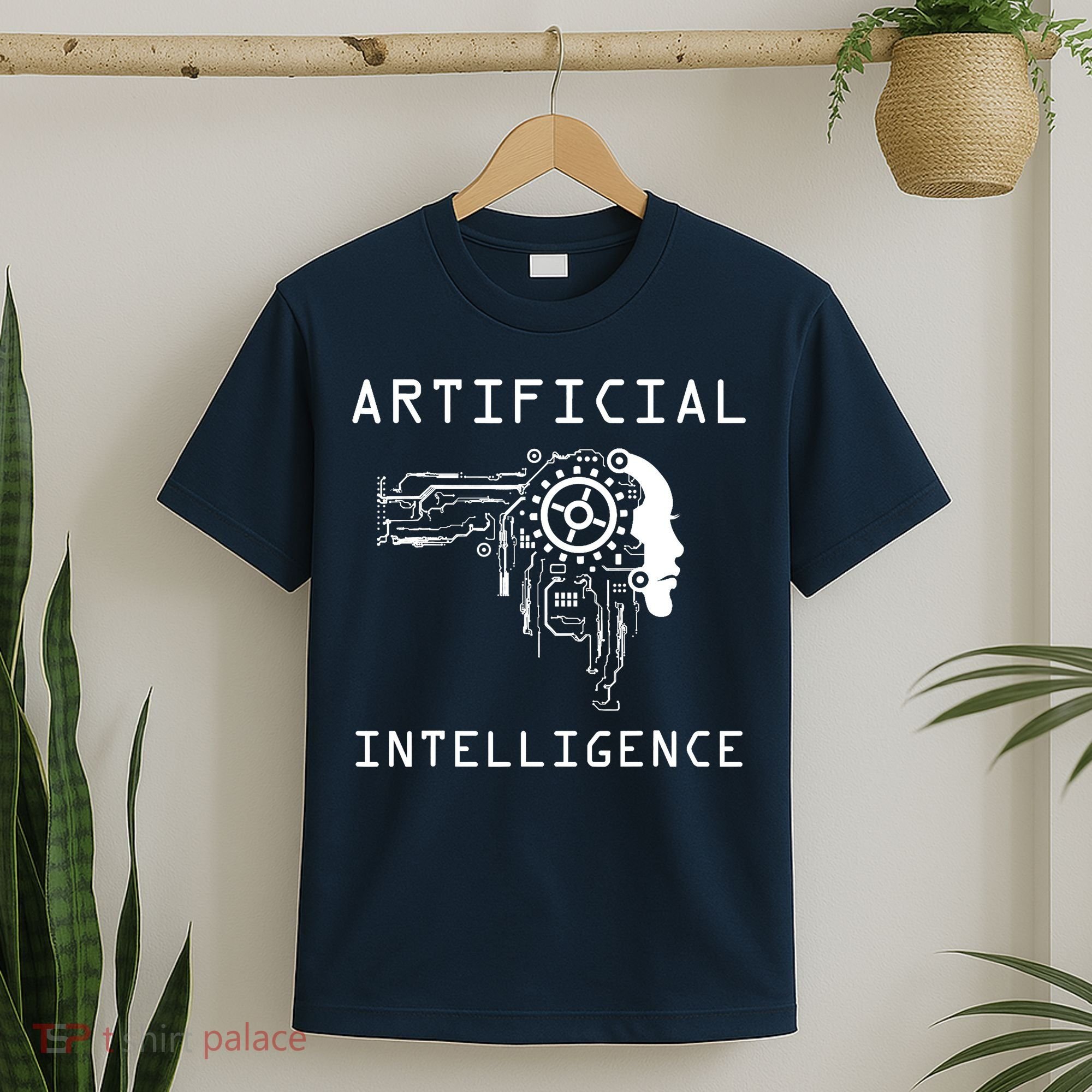 AI Developer Gift Artificial Brain Artificial Intelligence T-Shirt